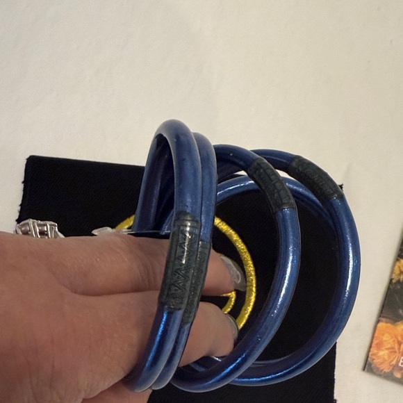 Budhagirl Blue Bangles - Picture 4 of 13